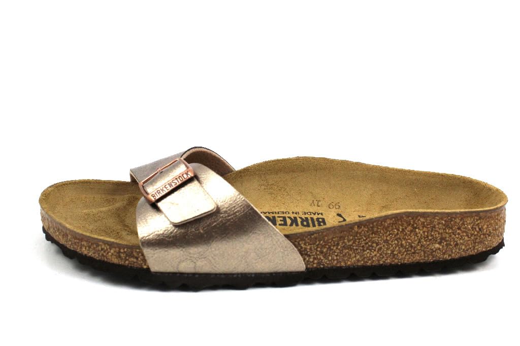 Birkenstock Damen Madrid Graceful Taupe, Birko Flor FLIP Flops