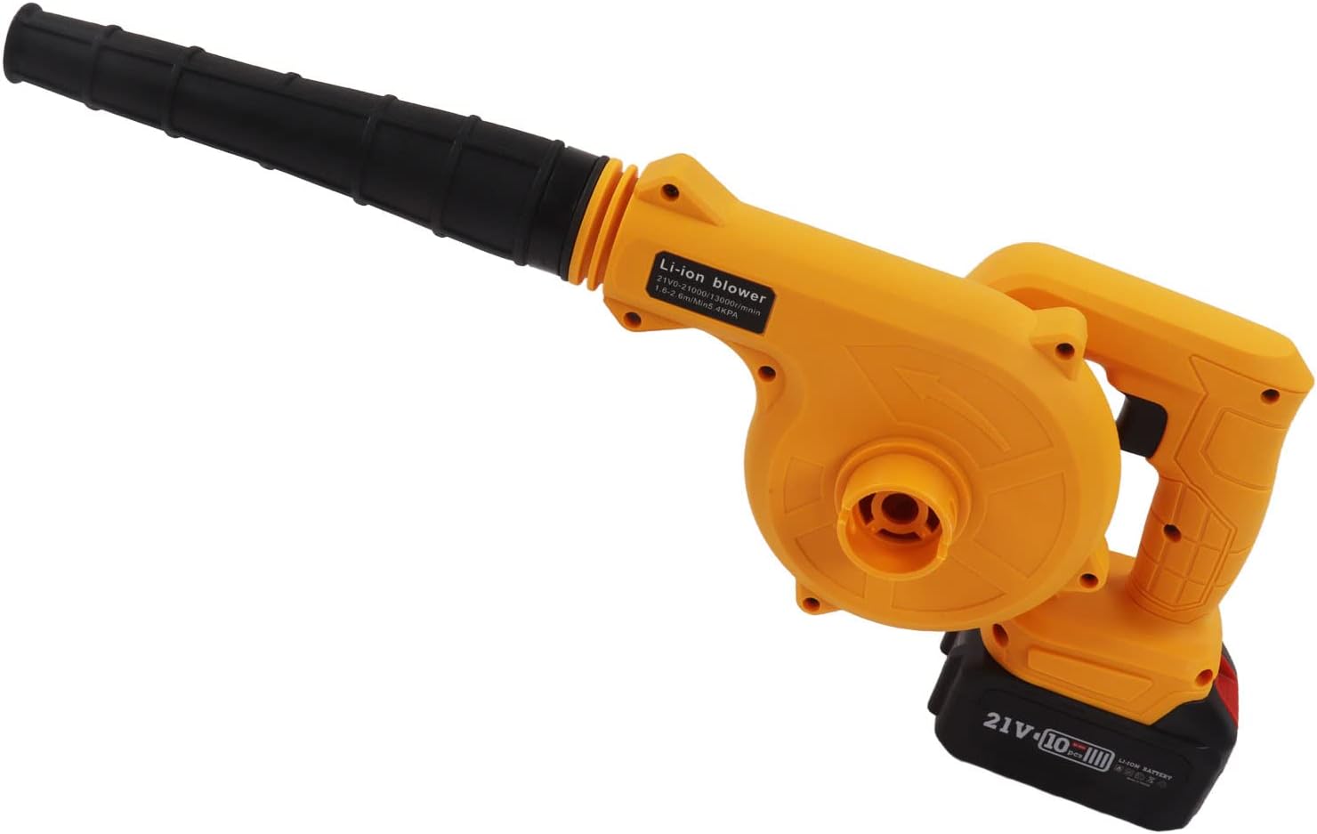 Electric Leaf Blower Hair Dryer for Lithium Battery