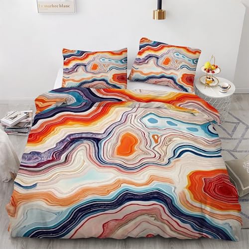 Ensemble de literie 3 pièces en microfibre douce finitions premium - 2