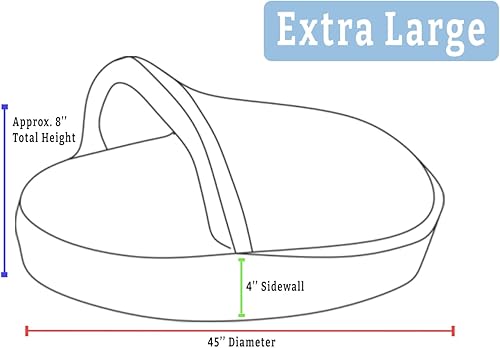 Miniatura 2 de Snoozer Cama acogedora para mascotas de lujo, colección Wag, extra grande - Pedigree Denim