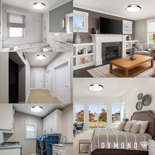 DYMOND LED Ceiling Light Dimmable | Flush Mount | Selectable Adjustable Switch Color Temperature 5 CCT (2700K/3000K/3500K/4000K/5000K) (11 inches) - Image 4