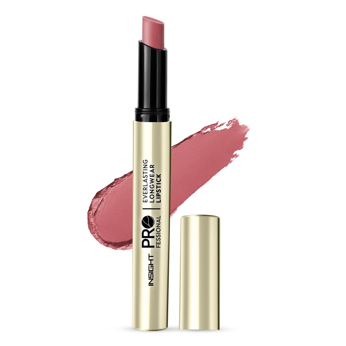 INSIGHT Professional Everlasting Longwear Lipstick | Velvety Smooth Finish | Highly Pigmented | Transferproof,Waterproof,Smudgeproof | Infused with Vit E & Marula Oil - (Newbie) 2.5gm