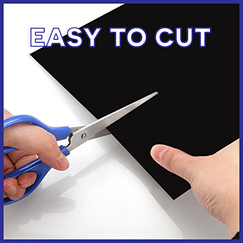 Black Dry Erase Chalkboard Magnet Sheet/Roll For Kitchen Or Office, With White Magnetic Chalk Marker (2 Ft X 5 Ft) #TOP2