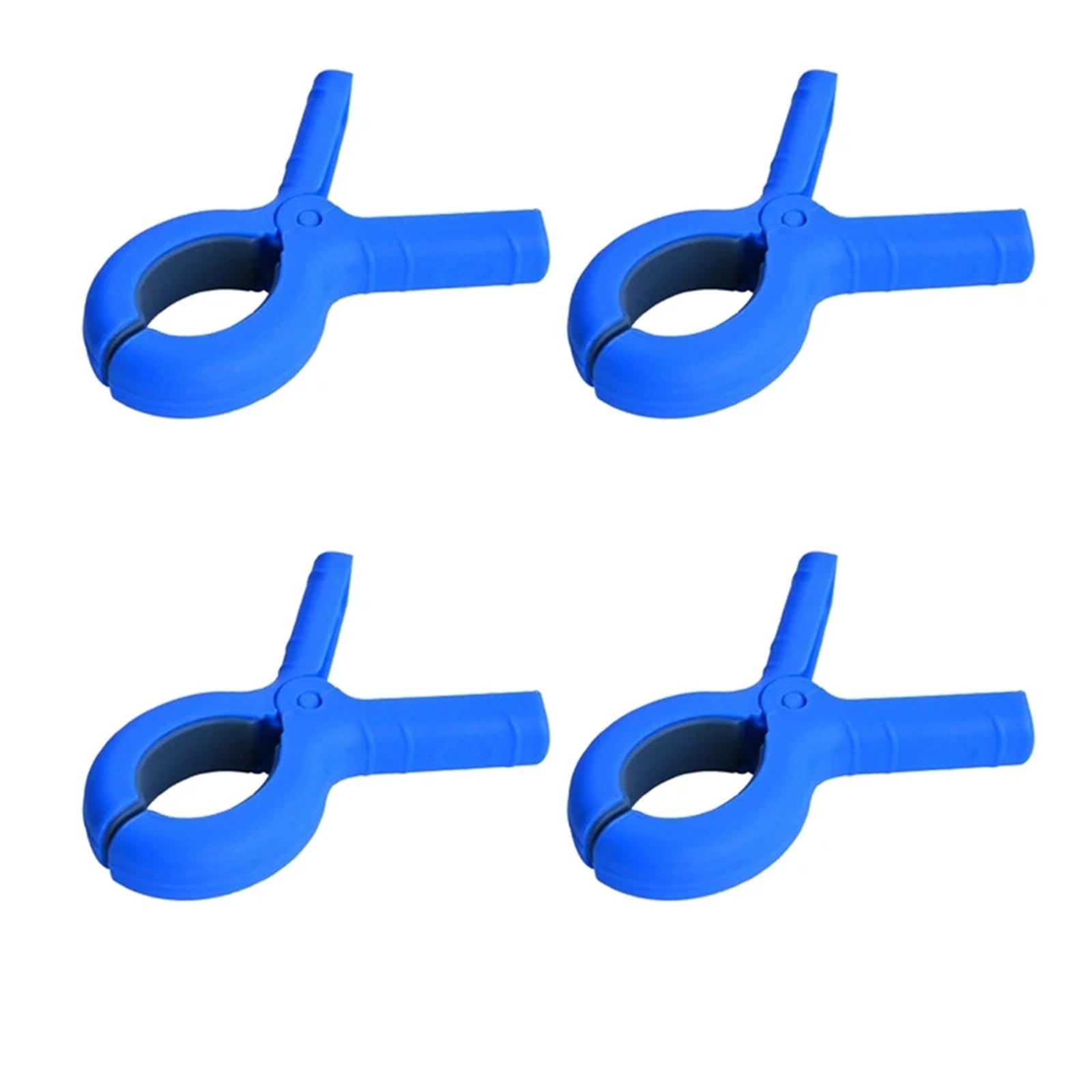 Beach Towel Clips 2/4pcs Plastic Clothes Pins With Strong Anti-Rust Springs Heavy Duty Beach Towel Clips Laundry Clothespins To Keep Your(4pcs blue)