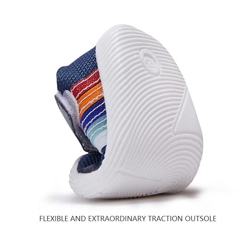 Bmcitybm Baby Shoes Boys Girls Mesh Sneakers Infant Breathable Walking Shoes Lightweight Non-Slip First Walkers 6 9 12 18 24 Months Navy Size 6-12 Months Infant #TOP3