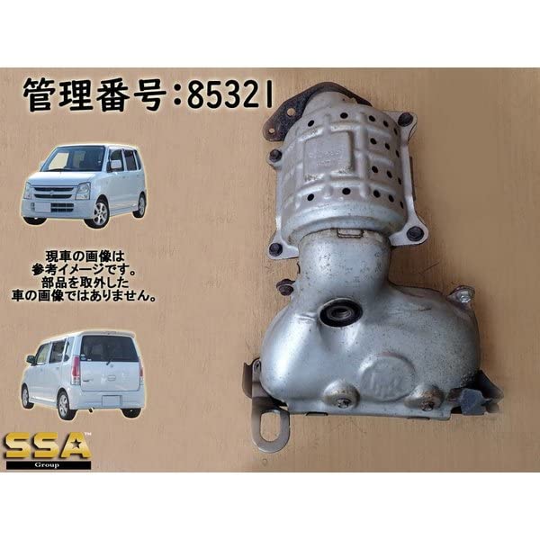 スズキ ワゴンR MH21S エキゾーストマニホールド/エキマニ 素材用 触媒