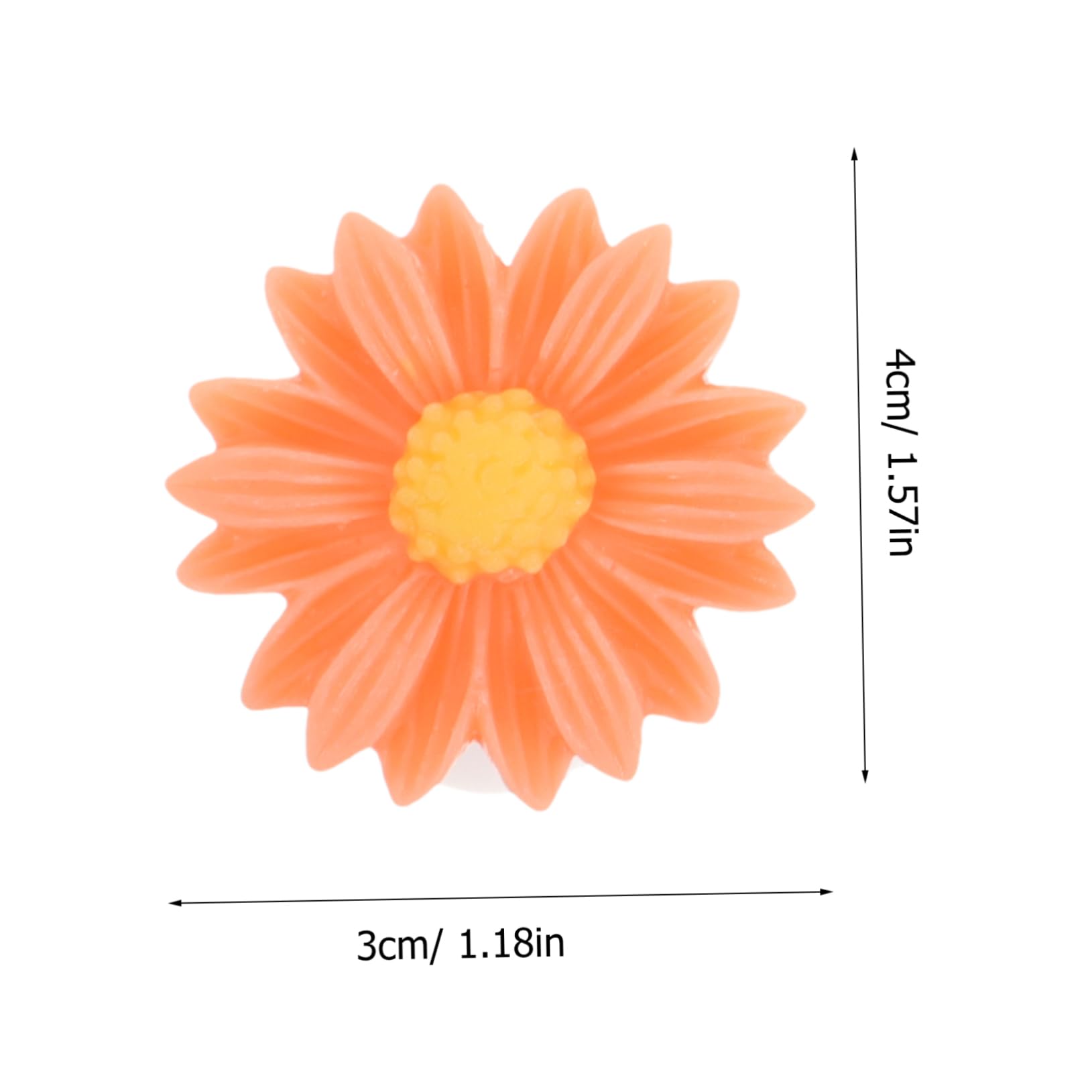 ARTSEWPLY Daisy Flower Silicone Toe Spacers Nail Art Separators for Comfortable Pedicures for Nail Polish Application and Spa Use Soft and Durable Design