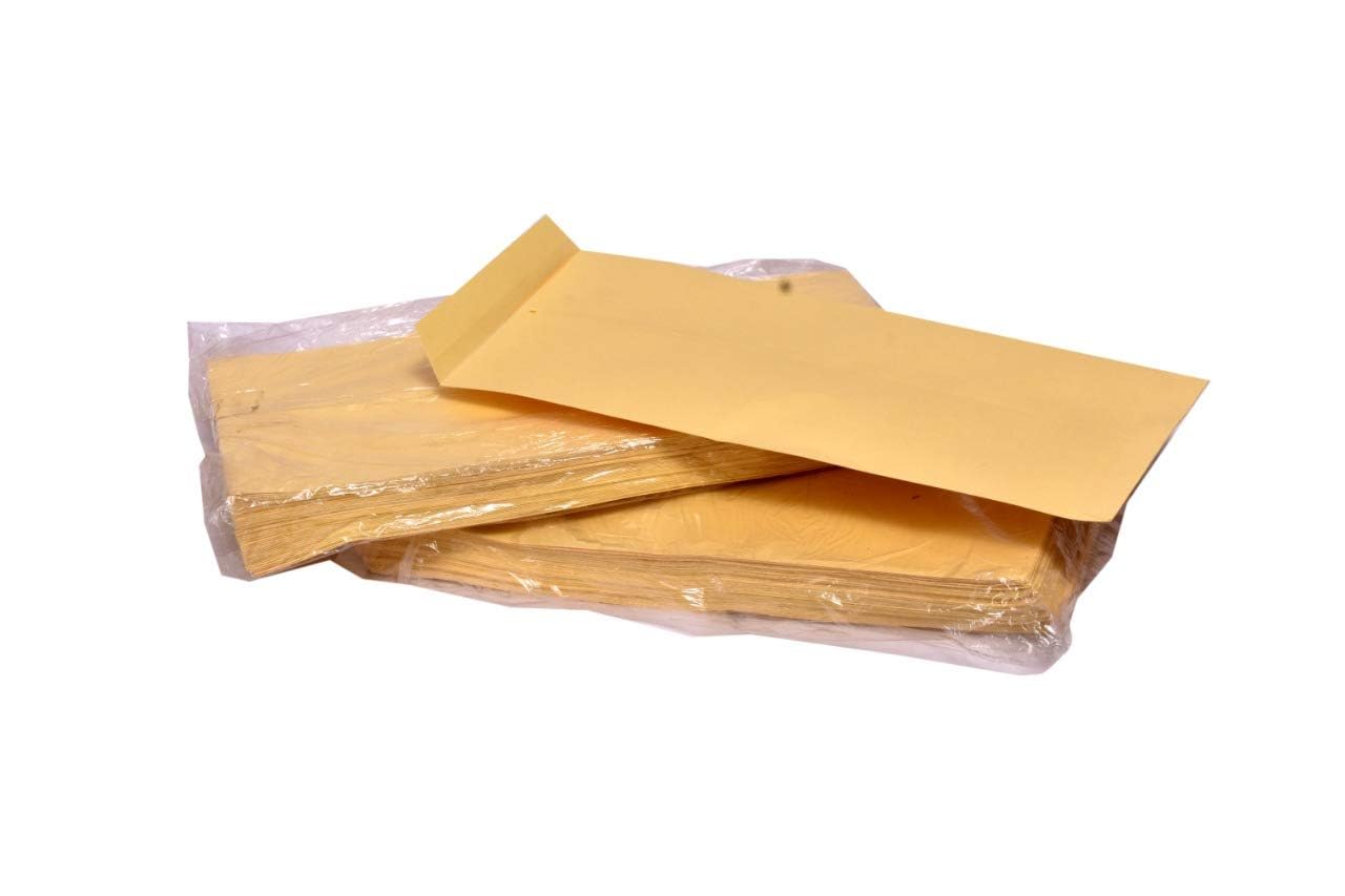 SAYA Buste laminate, confezione da 50, buste impermeabili per spedizioni e regali, ideali per casa, lettere, ufficio, documenti e regali in denaro (28 x 12,7 cm)