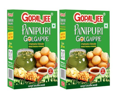 Image of GOPAL JEE PANIPURI CHATPATA MASALA 100g (COMBO-Pack of 2)