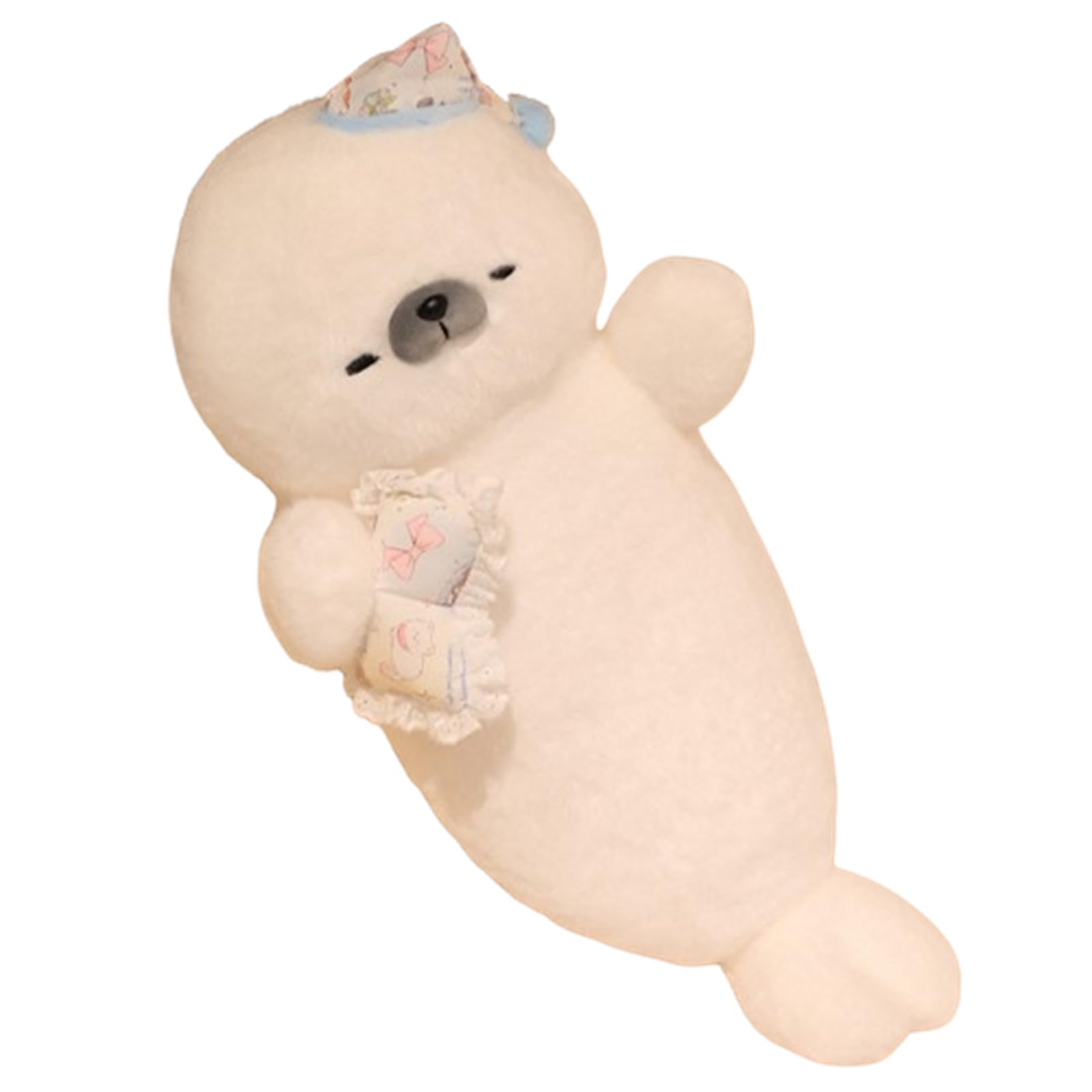 JORCEDI Seal Plush,Chubby Blob Seal Pillow, Stuffed Animals Sealplush Toy,Niedliche Cartoon Robbe Kissen GefüLlt PlüSch PlüSchtier Kuscheltier FüR Babys, Jungs, MäDchen Und Erwachsene. (70cm,shuimao)