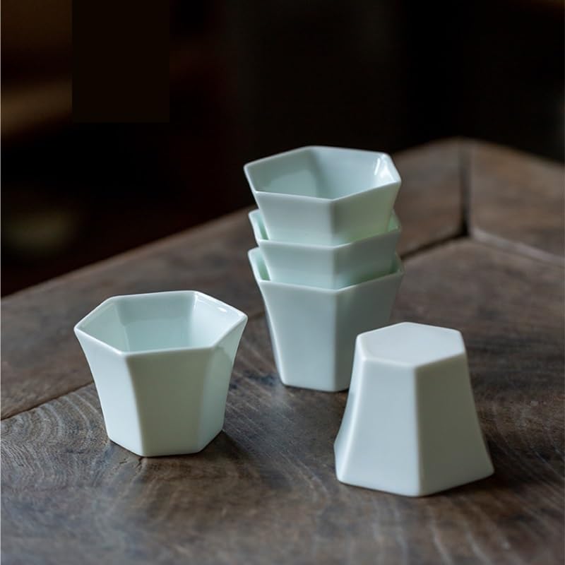 Tazza da tè Tazza da tè retrò Cinese Kung Fu Tazza da tè Singola in Ceramica Fatta a Mano Tazza da tè per la Preparazione casalinga Tazze da tè riutilizzabili