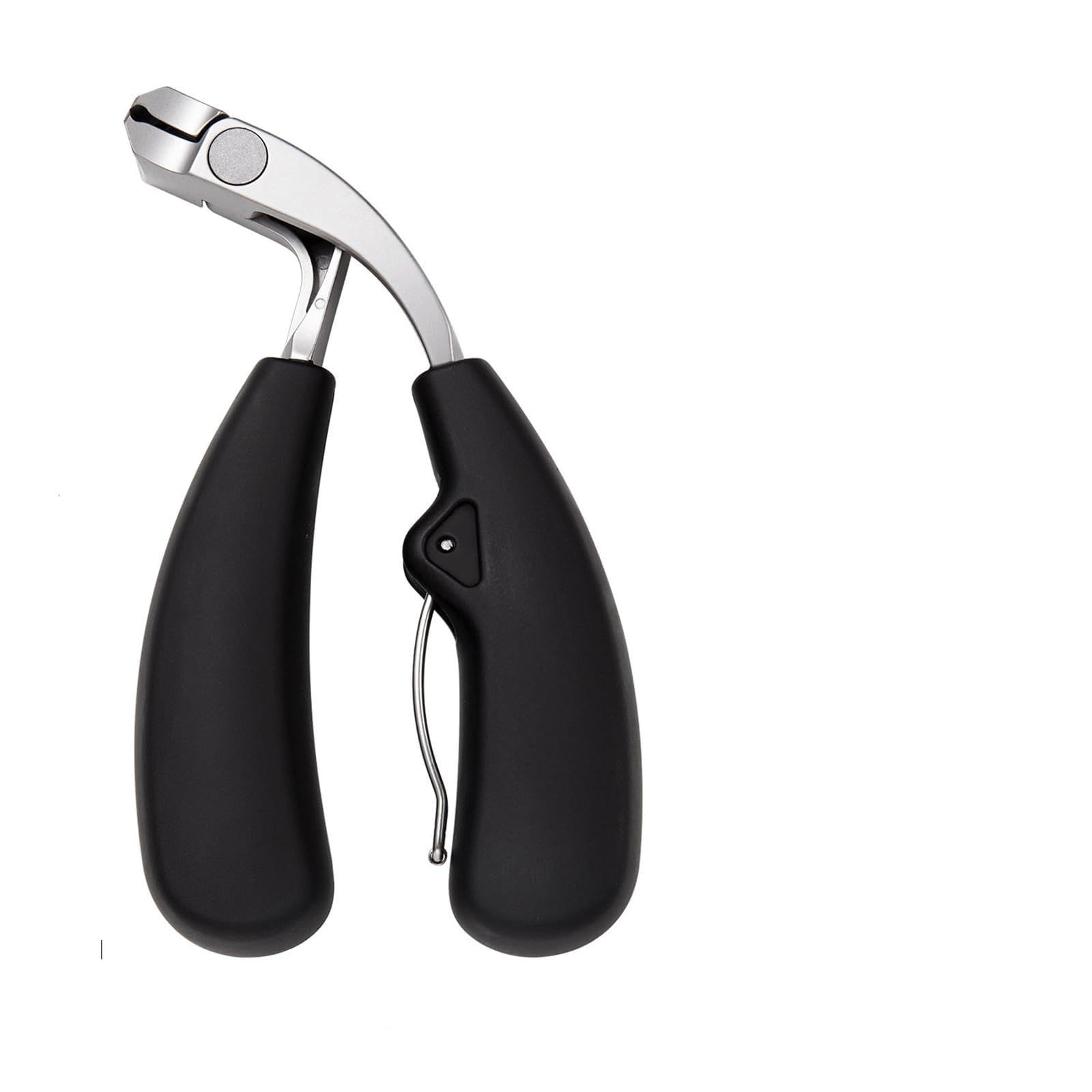 Curved Head Nail Clippers with Large Opening Anti-Splash Storage Nail Scissors for The Elderly Thick Toenails Heavy Duty