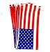 6 PC Eyewear Eyeglass Microfiber Soft Cloth Bag Pouch Case AMERICAN FLAG