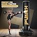 Heavy Boxing Bag with Stand for Adult Teens, Freestanding Inflatable Punching Bag with Gloves, Men Women Stand Kickboxing Boxing Set for Martial Arts MMA Home Gym Exercise Training Equipment