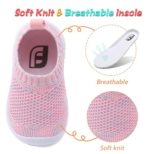 Image of JOINFREE Toddler Boys Girls Sneaker Slip On Shoes Kids Lightweight Breathable Walking Shoes