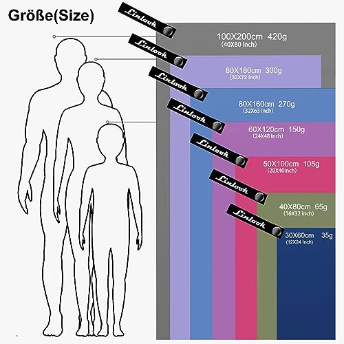 Linlook Asciugamani Microfibra - Palestra Morbido