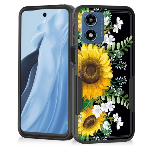 Coque fleurie Moto G Play 2024 protection élégante pour votre quotidien