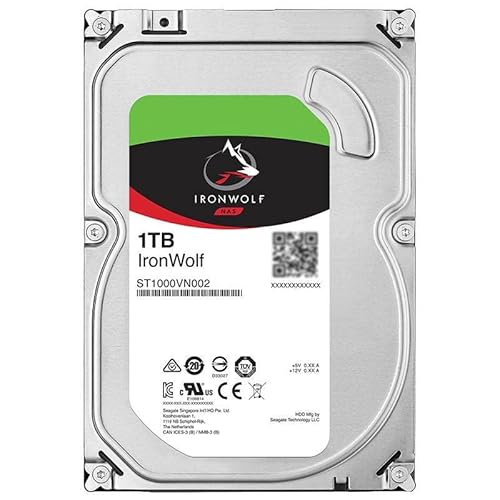 Generic HDD For IronWolf 1TB 3.5" SATA 64MB 5900RPM For Internal HDD For Enterprise Class HDD For ST1000VN002 の商品画像 2