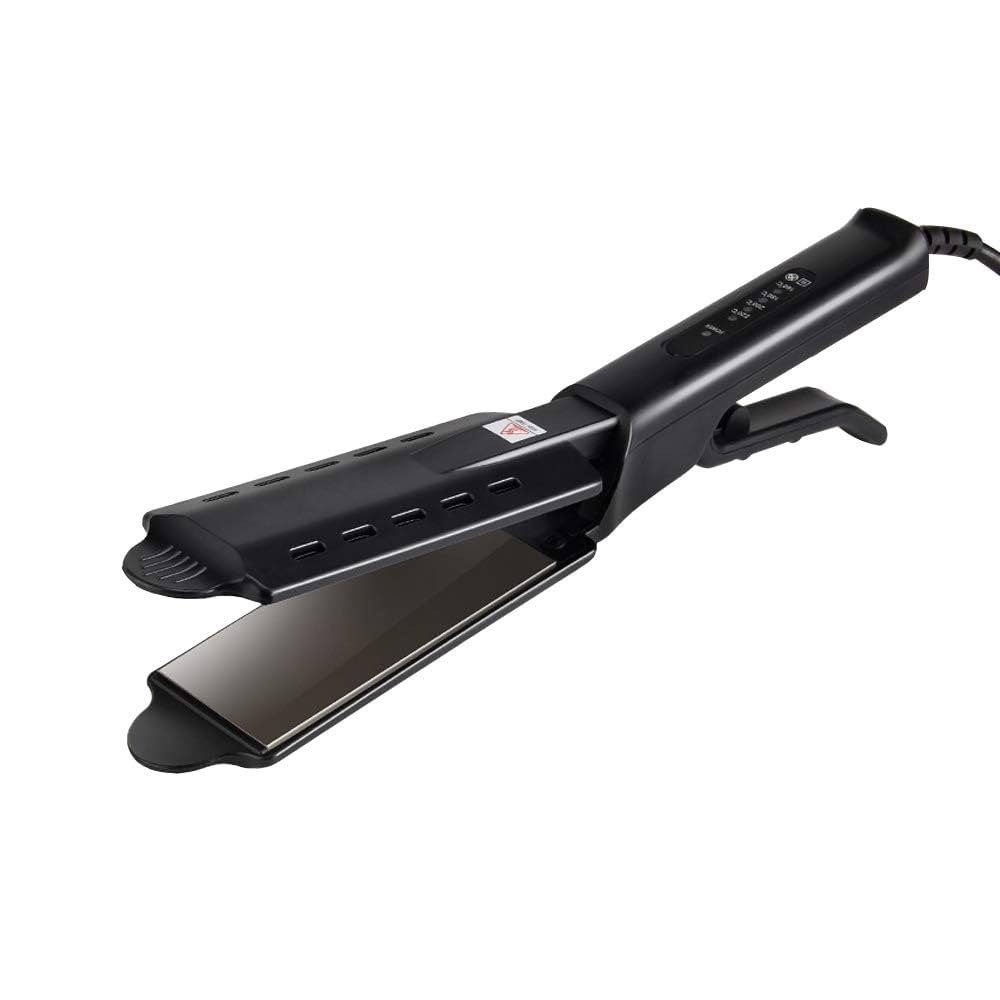 新品未使用Hair Iron Straight&Curl 200℃ Amazon.com : FOXSMZZ Hair Iron, Ceramic Tourmaline Ionic