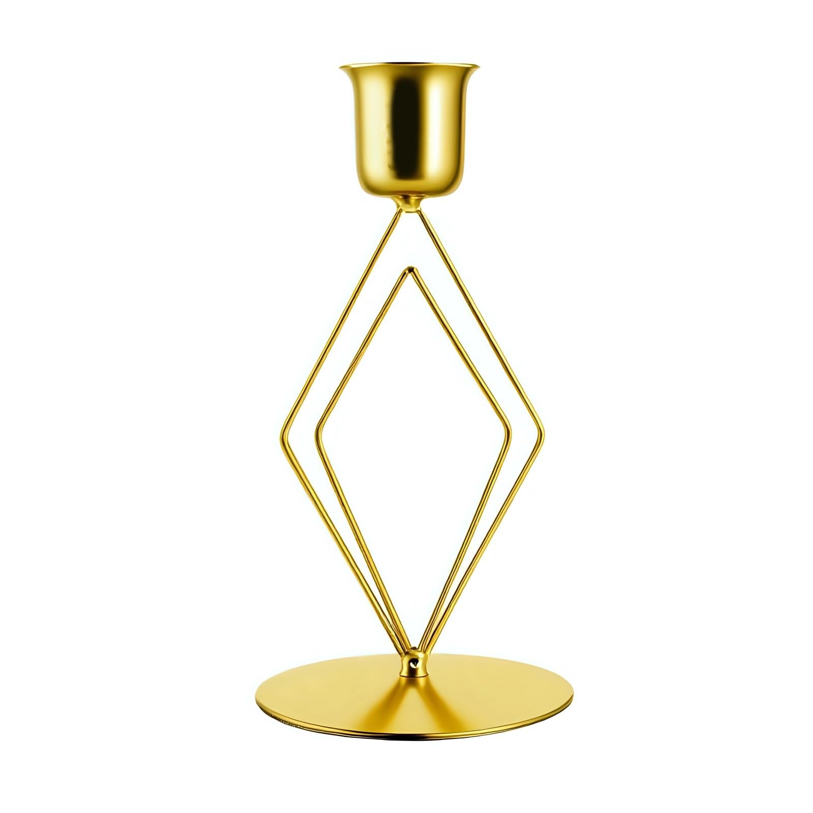 Jazuaiao Iron Taper Holders Retro Candlestick Holders Decorative Metal Stick Home Decors for Table Centerpieces Home Decors Centerpieces for Table