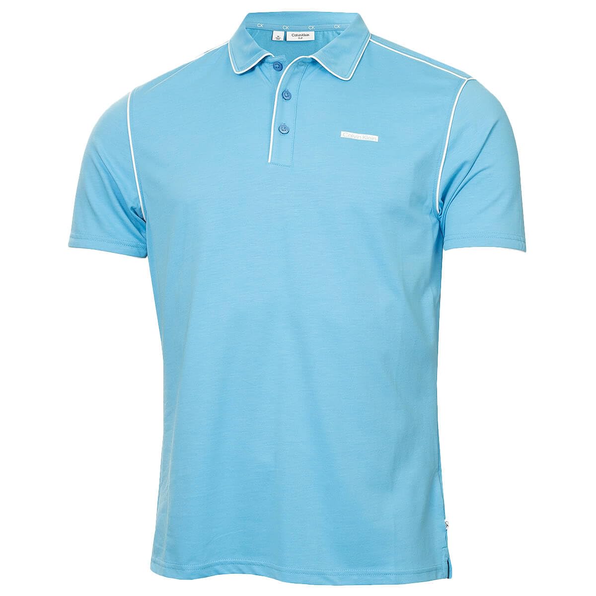 Calvin Klein Mens San Marcos Polo Shirt - Aquarius - M
