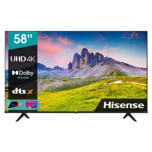 Hisense 58' UHD 58A6CG, Smart TV VIDAA 5.0, HDR Dolby Vision, IPS, Controlli...