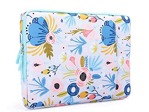 Image of MOCA 13 Inch 360 Laptop Sleeve Compatible with MacBook Air 13 13.6 M1 M2 M3 M4 MacBook Pro 13 M1 M2 Dell XPS 13 HP Spectre Envy 13 Lenovo ThinkPad X13 ASUS ZenBook 13 Surface13.5 (Summer Blue)