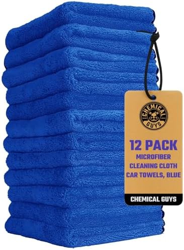 Chemical Guys Professional Grade Premium Microfiber Towels for Ca...