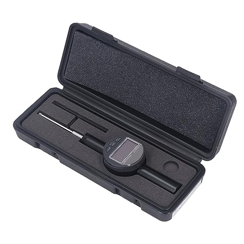 Natudeco Digital Dial Indicator Gauge Electronic Measurement Tool 0 to 50.8mm High Accuracy 0.0005in 0.01mm Resolution for Machinery Industrial Processes Laboratories