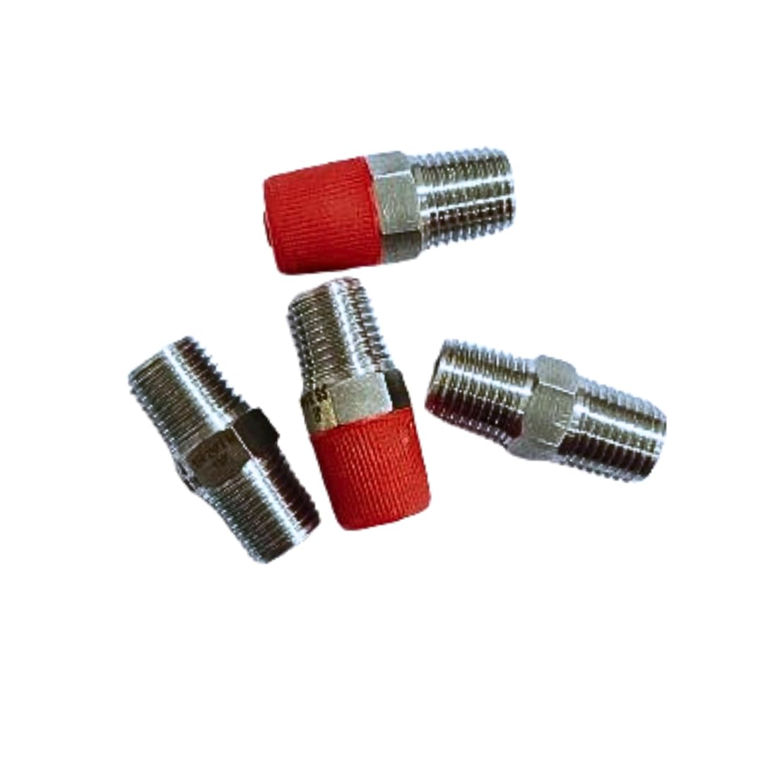 "Ji" Japsin Instrumentation SS 316 Adaptor, Pressure Rating 10000 PSI Connection 1/4" NPT (M) X 1/4" NPT (M) - (Pack of 4)-image-14