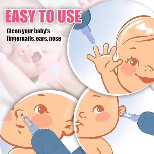 JYNXOR 4 Stück 4-in-1-Baby Nasenpinzette Ohr Nasenreinigung Pinzette Reiniger Entferner für die Babypflege