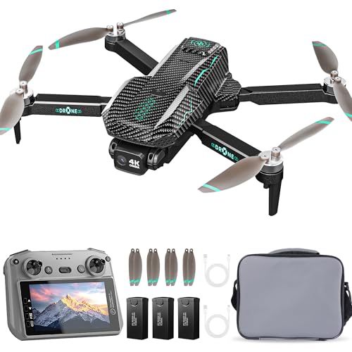 GPS Drone with 4K Camera for Adults, FPV RC Quadcopter, 90-min Fl...