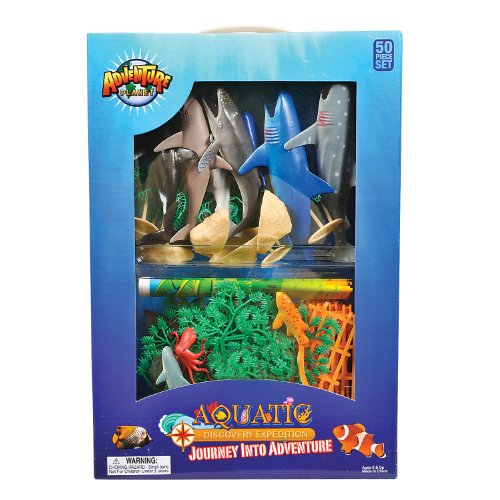 Rhode Island Novelty Aquatic Box Set, 50-Piece