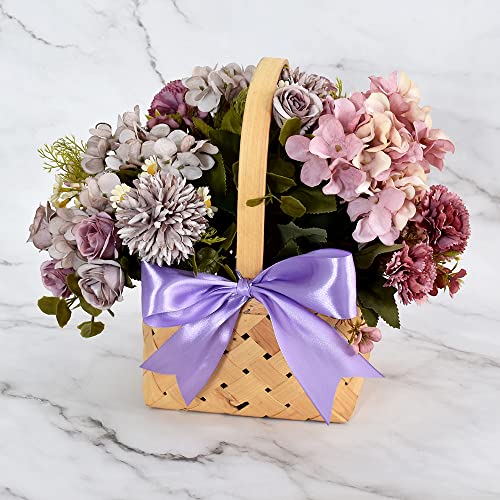 TONIFUL 2 Inch x 25 Yards Wide Light Purple Satin Ribbon Solid Fabric Ribbon for Gift Wrapping Crafts Chair Sash Eternal Flower Invitation Cards Hair Bows Sewing Party Wedding Decoration - Image 3