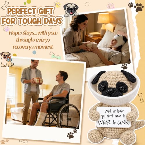 Funny Get Well Soon Gift – Surgery Recovery & Feel Better Gift for Women Men, Cute Encouragement Desk Decor for Friend Coworker Her Him - Image 4