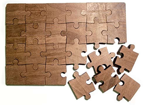 Imanes de madera para refrigerador, 24 piezas