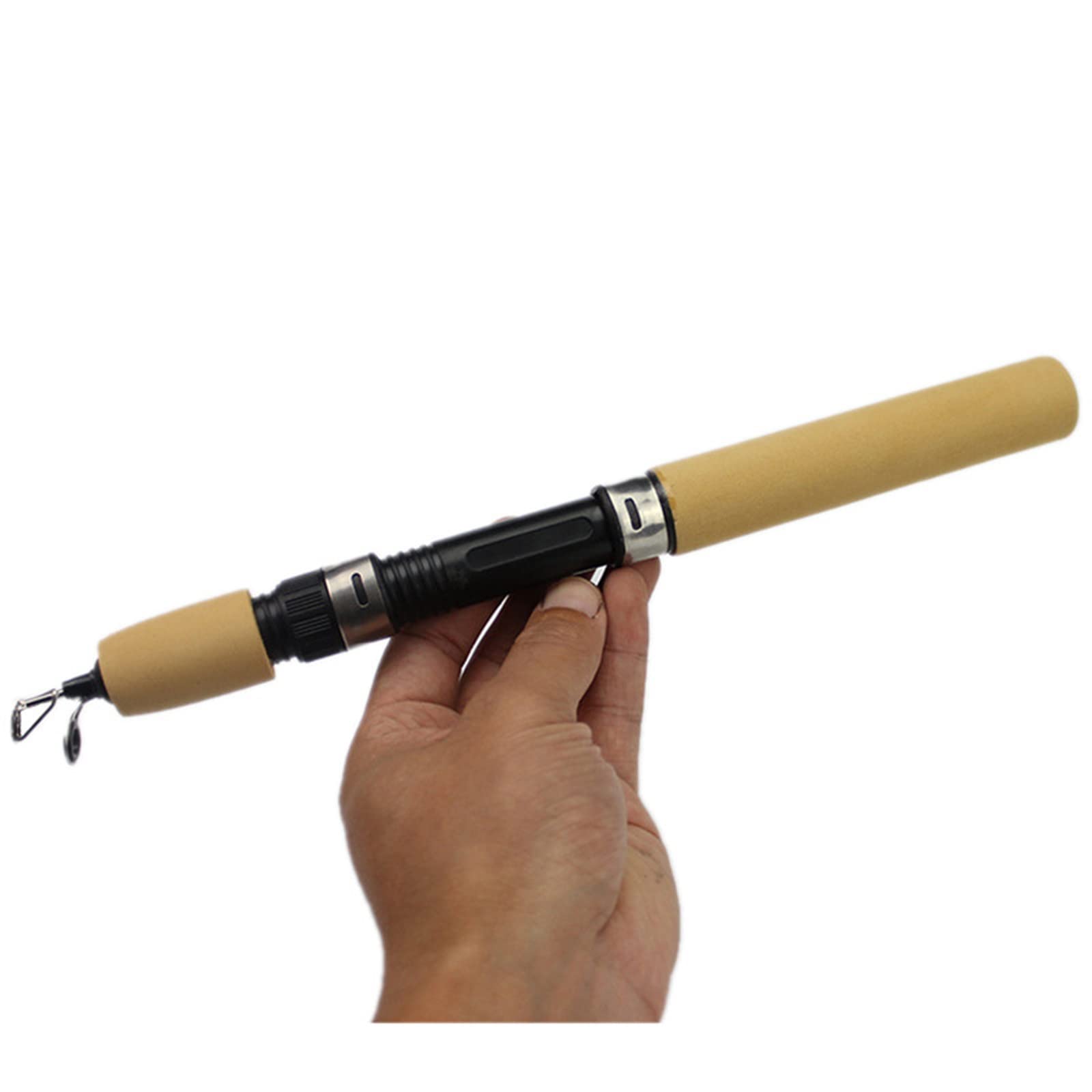 JINGYAN Wędki Solid Sea Rod Winter Fishing Ice