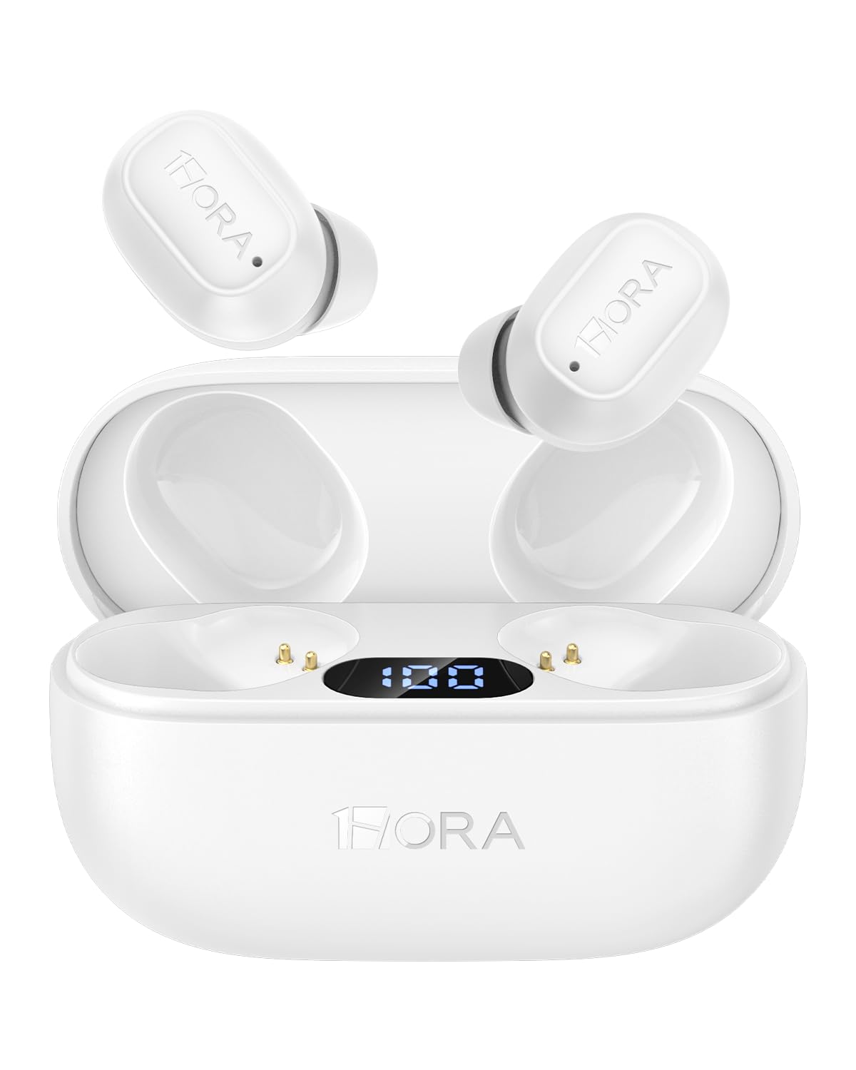 1 Hora Audífonos Inalámbricos Bluetooth 6.0 para Música y Llamadas