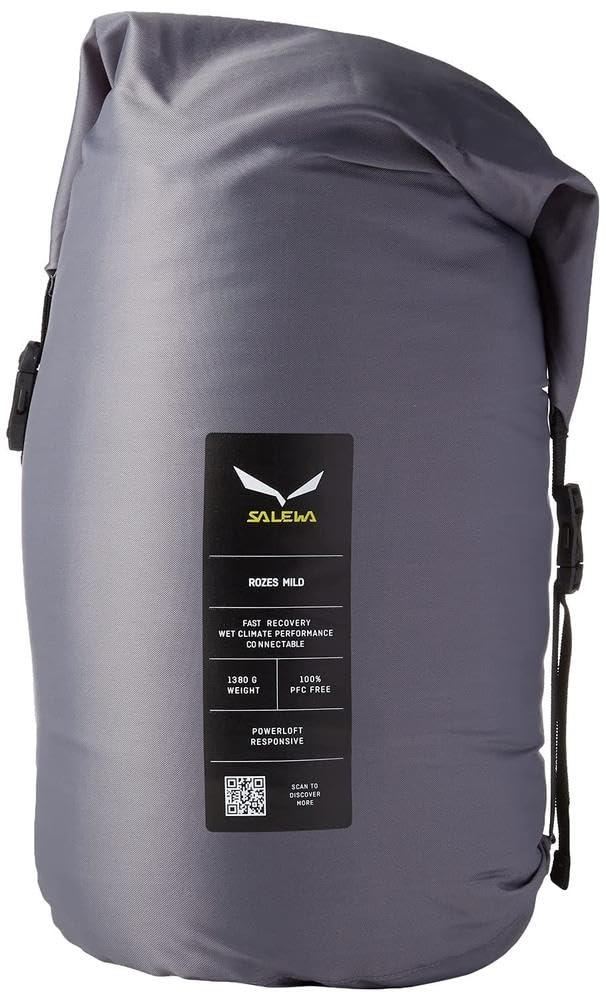 Salewa Uniseks Rozes Mild Śpiwór, Niebieski (Ombre Blue), 185 cm