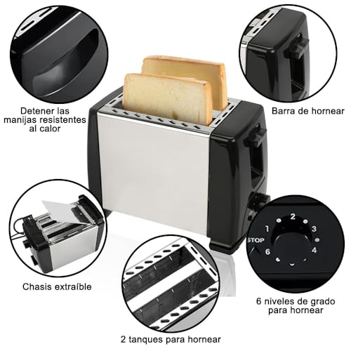 Tostadoras Y Sandwicheras, Kitchen tostadora Marca Jiula (3)