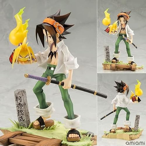 Lkcozsm Shaman King: Yoh Asakura Figma Action Figure,Multicolor #TOP2