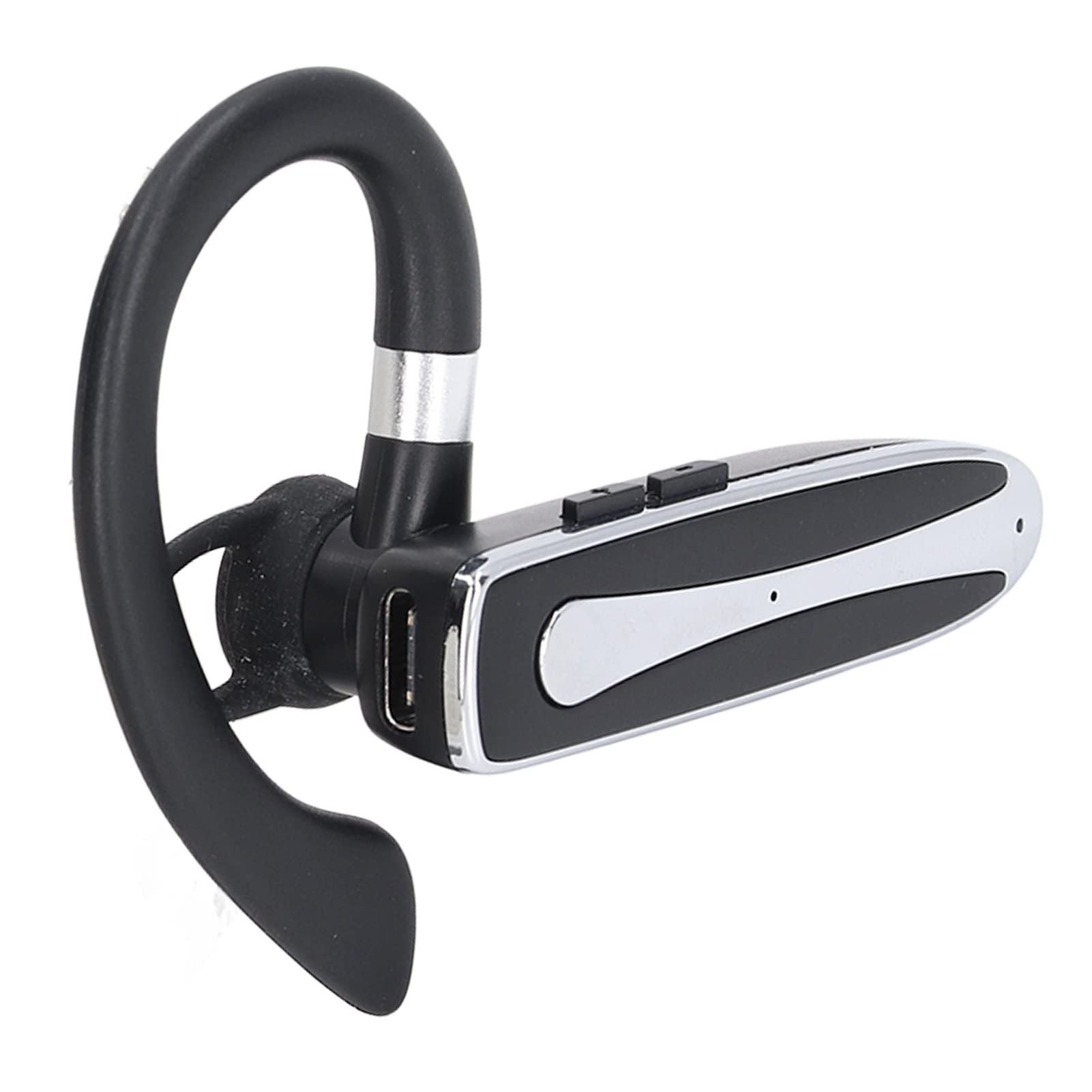 Oreillette Unique, écouteurs Mains Libres Antibruit, Casque sans Fil Rotatif avec étui de Charge à Affichage Numérique LED pour Le Travail Sportif