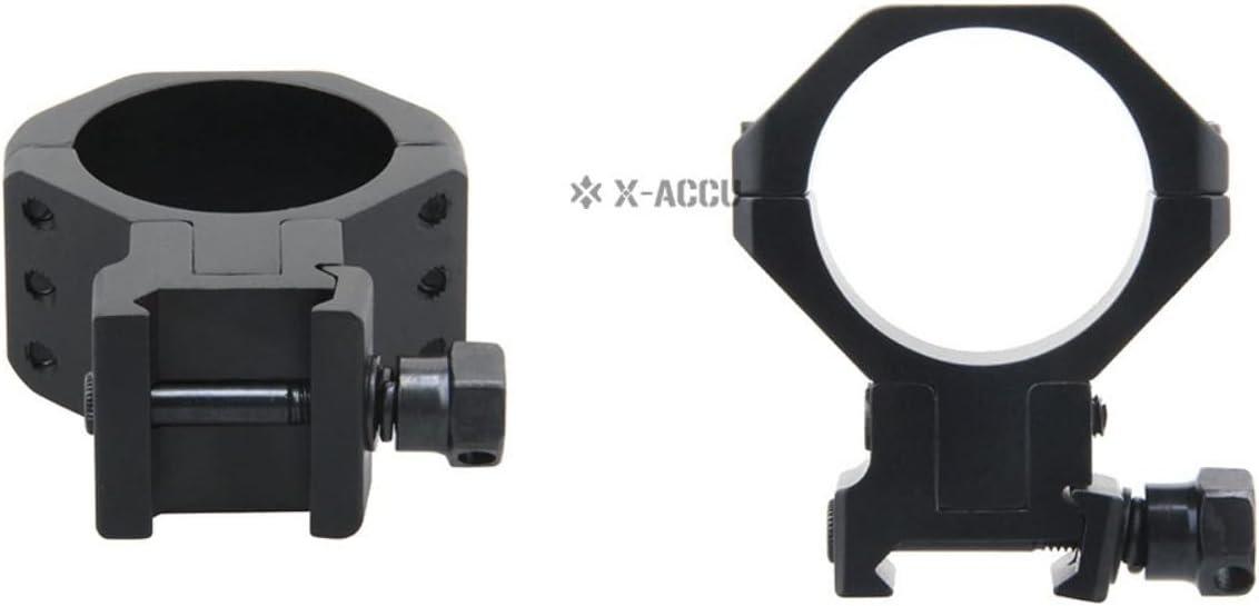 Vector Optics Adjustable Elevation Scope Rings Compatible for Weaver/Picatinny