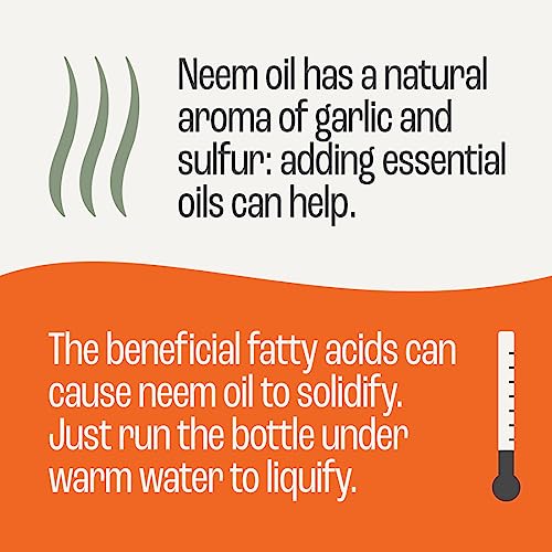 J Mac Botanicals, Organic Neem Oil for Skin (4 oz Glass Bottle NO Dropper), 100% Organic Oil Pure Concentrate Undiluted, Oil for Hair, Essential Oil, Cold Pressed Oil for Plants