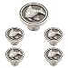 Franklin Brass PBF659-BSP-C1 Seaside Cottage Angel Fish Kitchen Cabinet Hardware Knob 5 Pack Brushed Satin Pewter