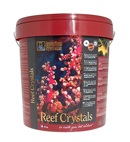 Acuario Systems 2010006 Acuarios Sal Marina Reef Crystals Cubo, 25 kg