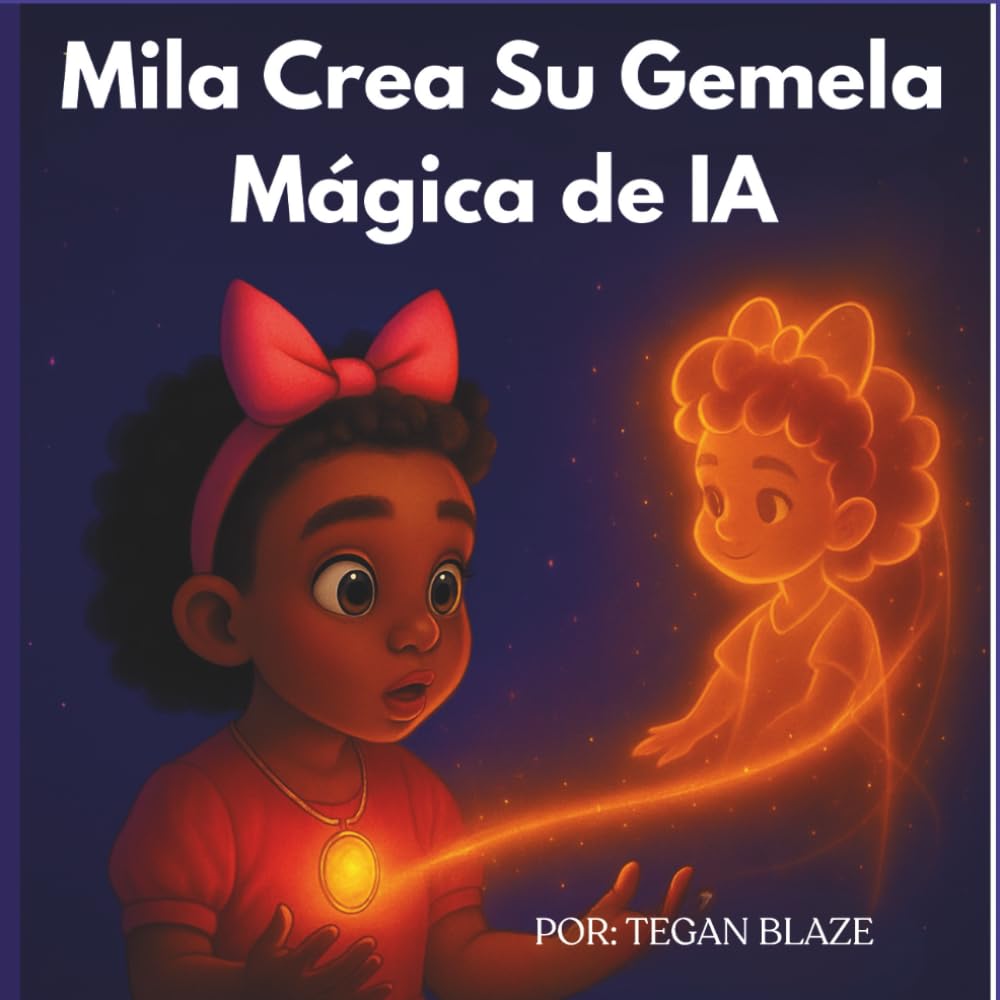 Mila Crea Su Gemela Mágica de IA: Un Cuento Mágico Sobre la Imaginación, la Creatividad y Crear tu Primera Gemela de IA