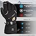 American Mammoth Heated Gloves for Men & Women - Battery Electric Heated Warm Cycling Motorcycle| Works Up to 6 Hours (Medium Womens Glove)