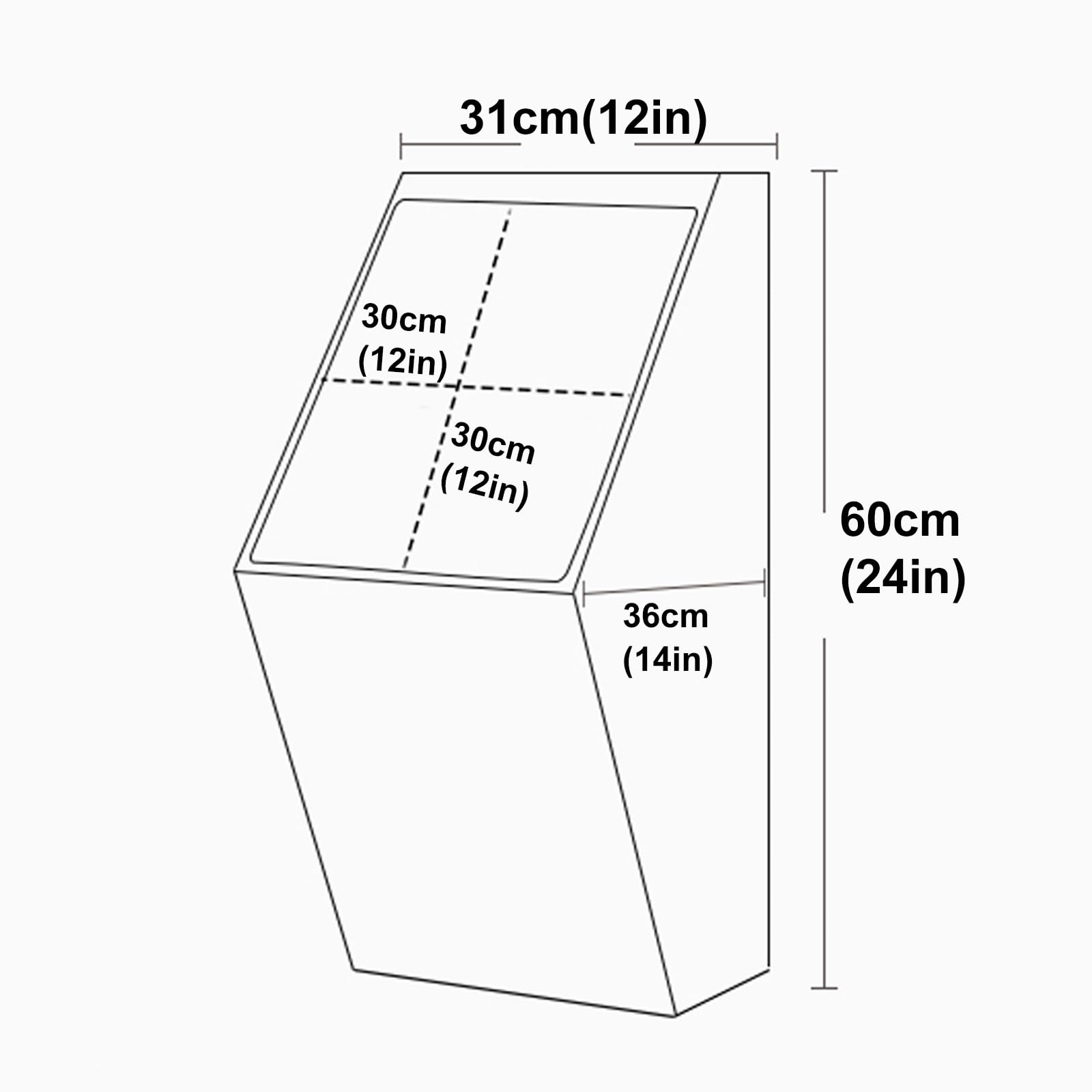 iumLeap Wall Mounted Sensor Urinal, 304 Stainless Steel Urinals, Commercial Anti-Odor Men's Adult Urinal, Men's Bathroom Toilet Urinal for Public Places and Bars (Gray)