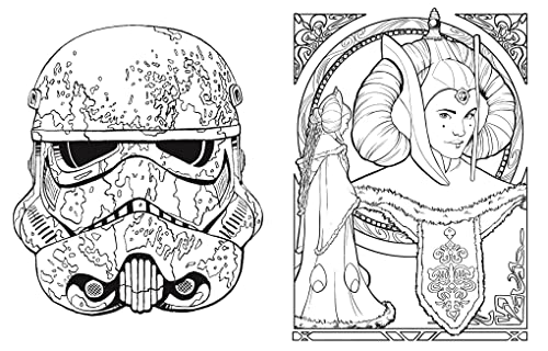 Image of Star Wars Colouring Book Volume 1: Featuring a galaxy of iconic locations, favourite characters and more!